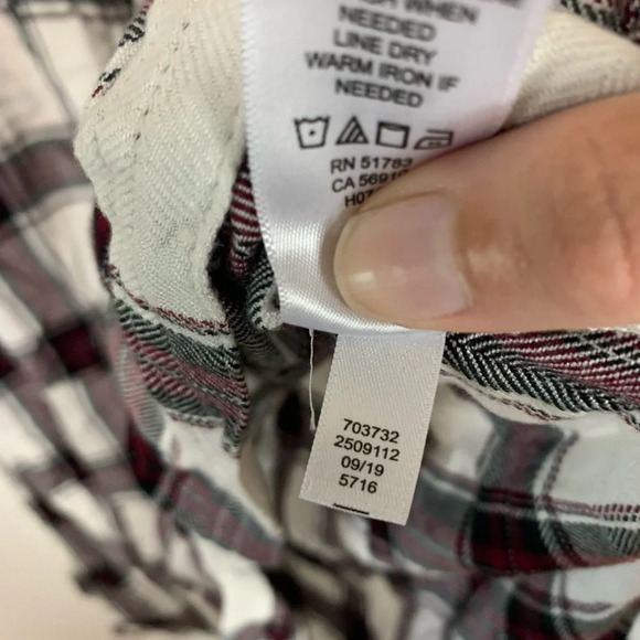 Maurices Duster Relaxed Fit button  front Academia Plaid Women’s Medium fall - Picture 12 of 13